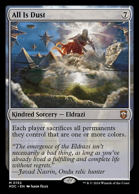 [Foil] M3C 152 All is Dust (Ripple Foil) M