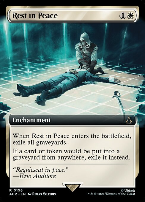ACR 156 Rest in Peace (0156 - Extended Art) R