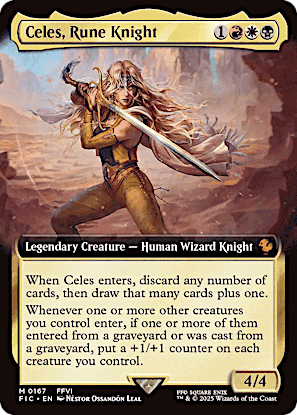 FIC 167 Celes, Rune Knight (0167 - Extended Art) M