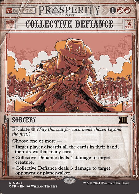 OTP 021 Collective Defiance (0021 - Showcase) R