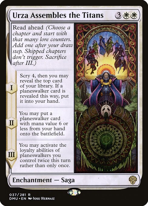 DMU 037 Urza Assembles the Titans R