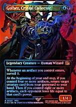 [Surge Foil] FIN 540 Golbez, Crystal Collector (0540 - Borderless Surge Foil) R