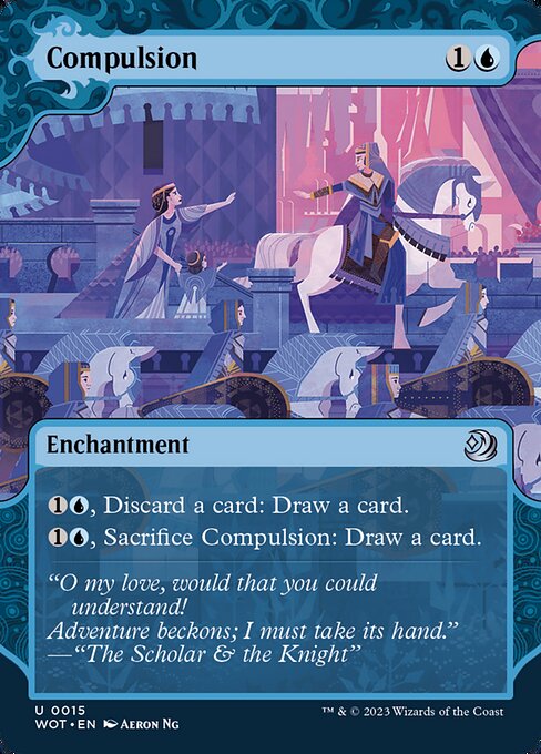 [Foil] WOT 015 Compulsion (0015) U