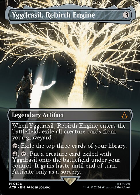 ACR 126 Yggdrasil, Rebirth Engine (0126 - Borderless) M