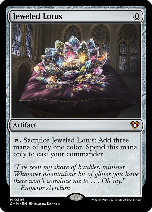 CMM 396 Jeweled Lotus M