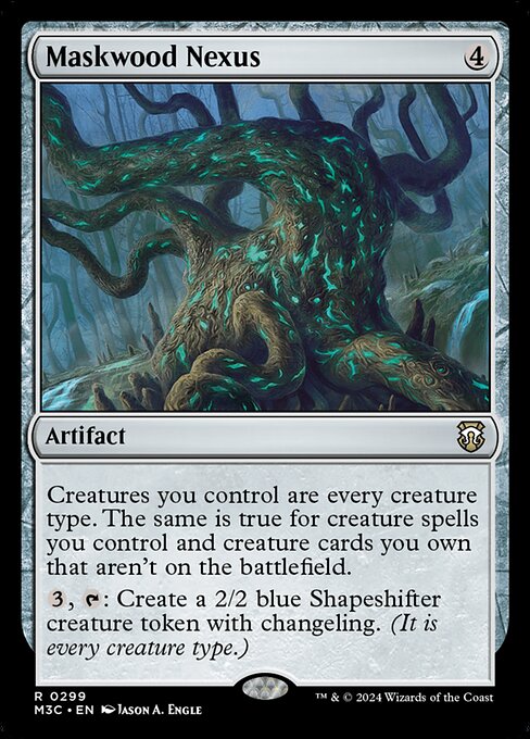 [Foil] M3C 299 Maskwood Nexus (Ripple Foil) R