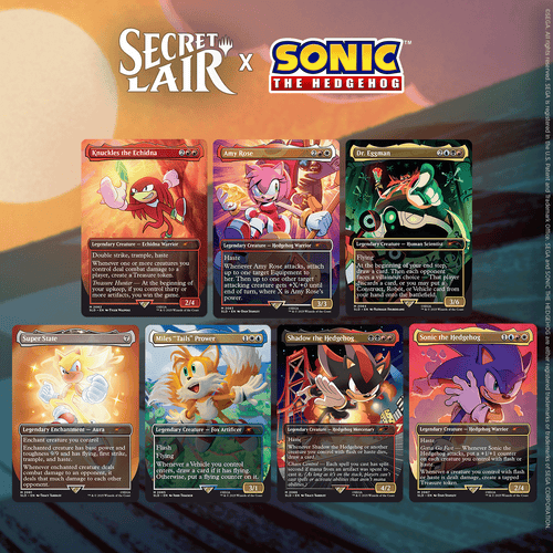 MTG Secret Lair x Sonic: Friends & Foes (Non-Foil)