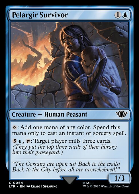 [Foil] LTR 064 Pelargir Survivor C