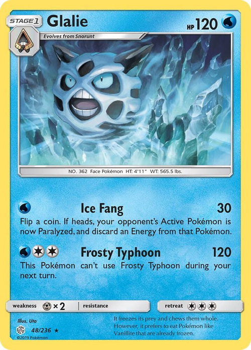 [Reverse Holo] SM12 048/236 Glalie R