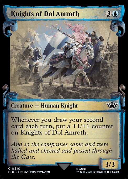 LTR 510 Knights of Dol Amroth (0510 - Scroll Showcase) C