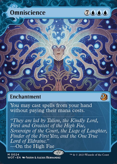 [Foil] WOT 024 Omniscience (0024) M