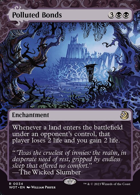 [Foil] WOT 034 Polluted Bonds (0034) R