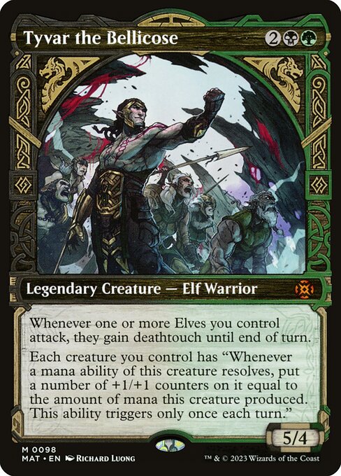 MAT 098 Tyvar the Bellicose (Showcase) M