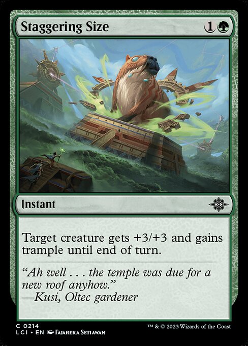 [Foil] LCI 214 Staggering Size C