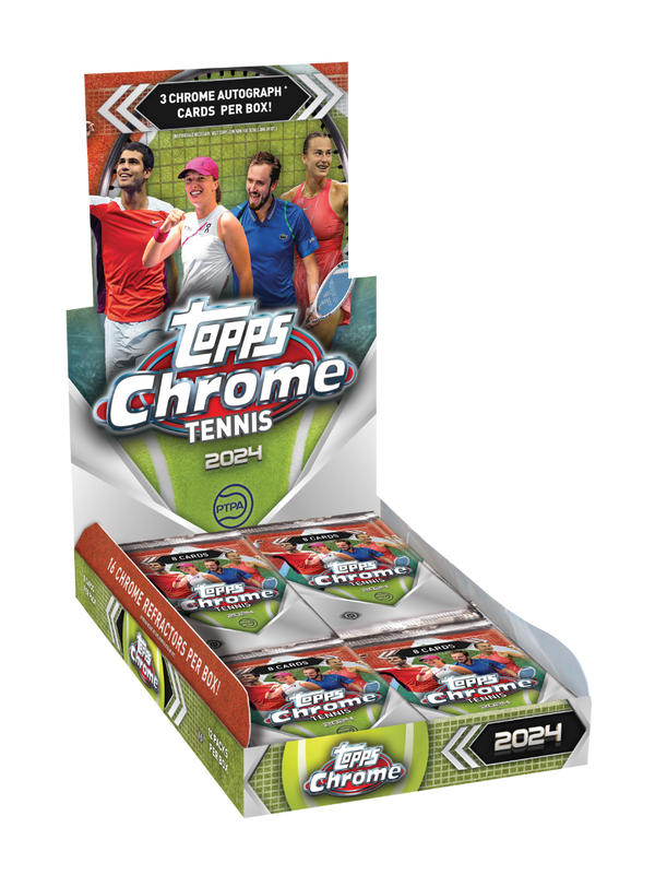 2024 Topps Chrome Tennis Hobby Box - 皇巢卡店 Beehive Trading Card Shop