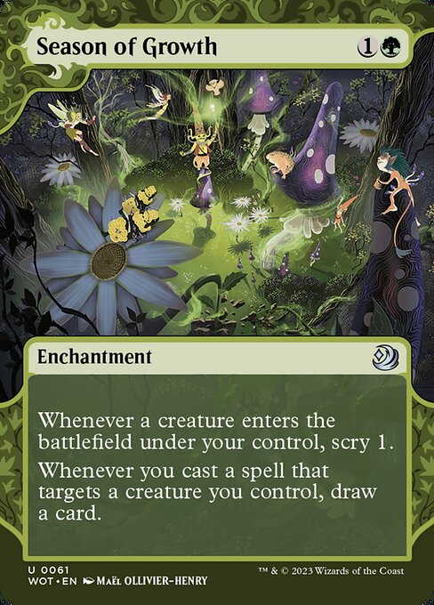 [Foil] WOT 061 Season of Growth (0061) U