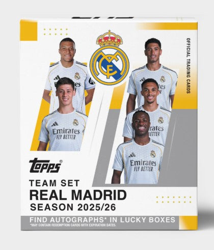 2025-26 Topps Real Madrid Team Set