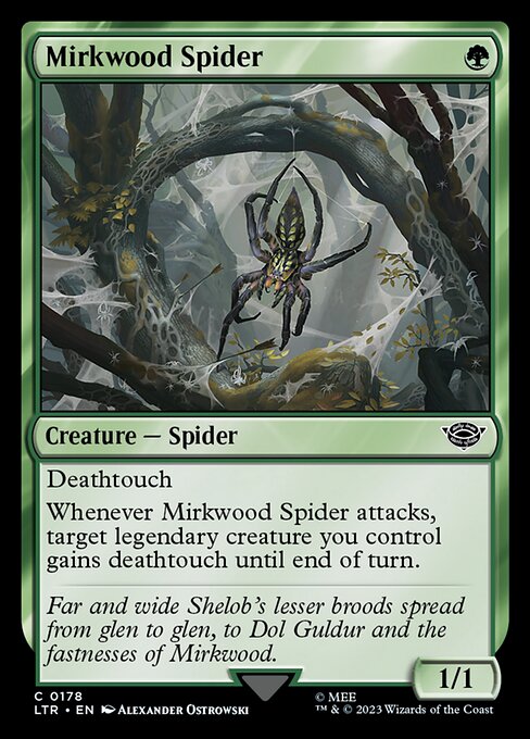 LTR 178 Mirkwood Spider C