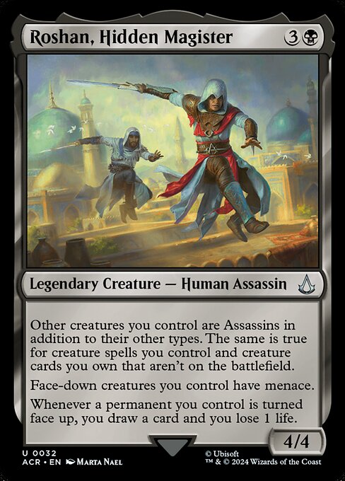 ACR 032 Roshan, Hidden Magister U