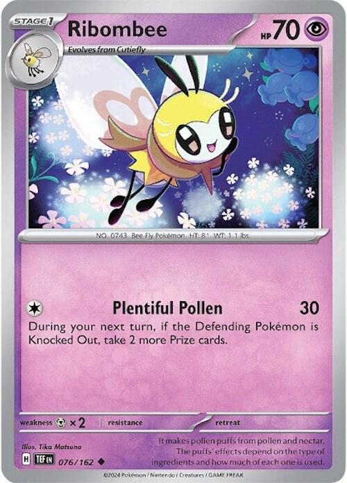 [Reverse Holo] TEF 076/162 Ribombee U