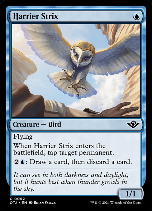 [Foil] OTJ 052 Harrier Strix C