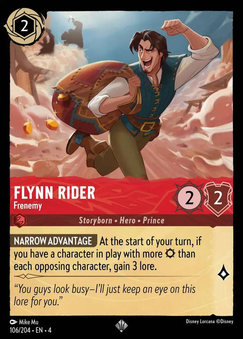 106/204·EN·4 Flynn Rider - Frenemy SR