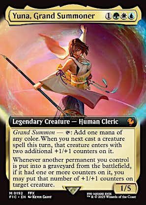 FIC 192 Yuna, Grand Summoner (0192 - Extended Art) M