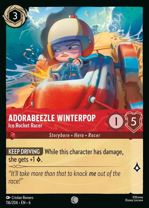 116/204·EN·6 Adorabeezle Winterpop - Ice Rocket Racer C