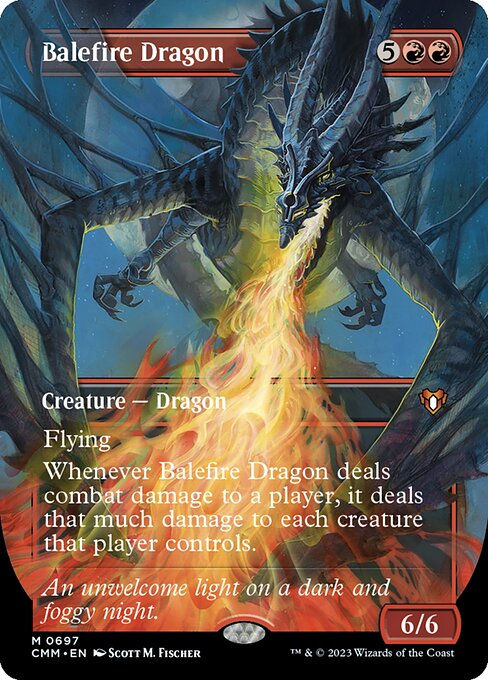 CMM 697 Balefire Dragon (Borderless) M