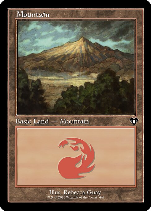 [Foil] CMM 447 Mountain (0447) L