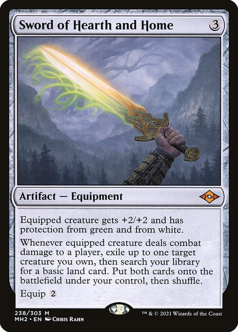 [Foil] MH2 238 爍石聖殿劍 Sword of Hearth and Home M