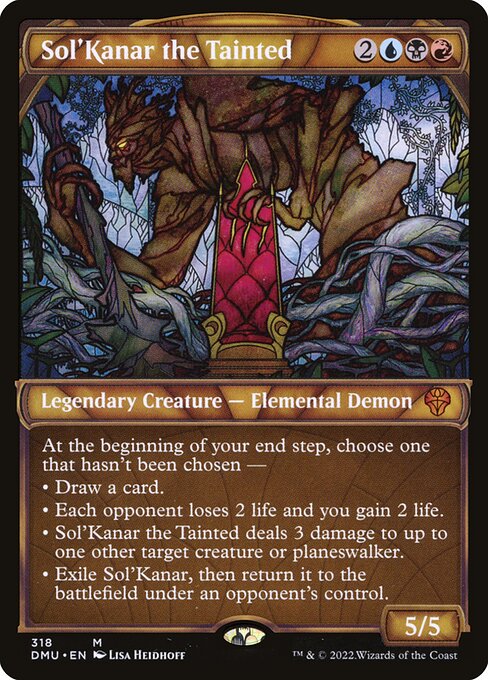 DMU 318 Sol'Kanar the Tainted (Showcase) M