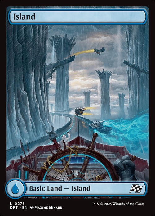 [Foil] DFT 273 Island (0273) L