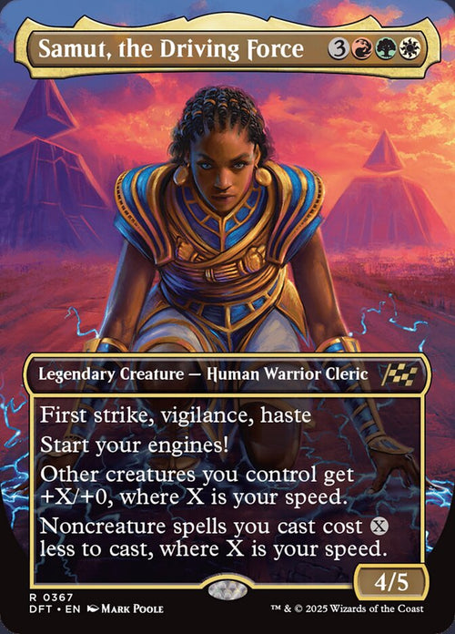 [Foil] DFT 367 Samut, the Driving Force (0367 - Borderless) R