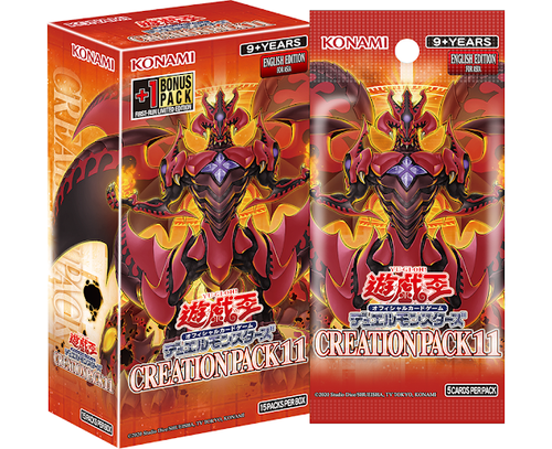 Yu-Gi-Oh! OCG English Edition for Asia CR11「Creation Pack 11」