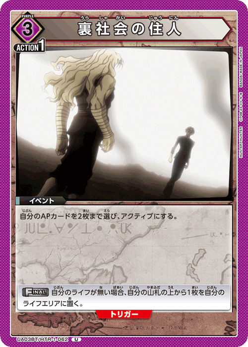 UA03BT/HTR-1-062 Residents of the society U