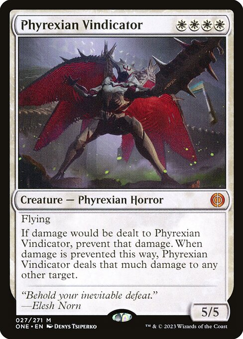 [Foil] ONE 027 Phyrexian Vindicator M