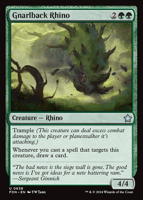 FDN 638 Gnarlback Rhino U