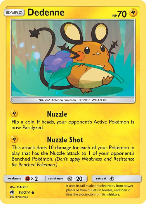 SM8 084/214 Dedenne C