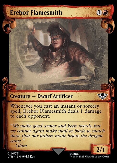 LTR 573 Erebor Flamesmith (0573 - Scroll Showcase) C