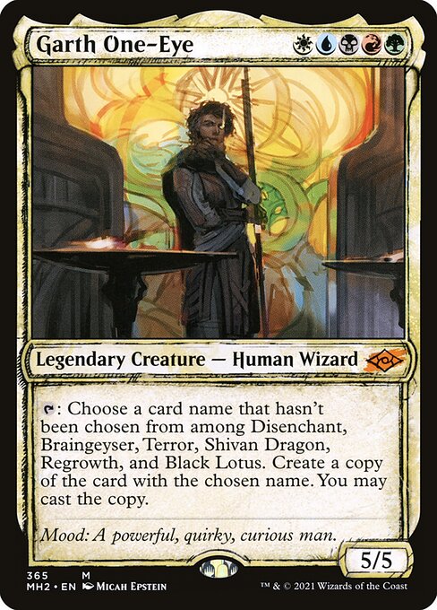 [Foil] MH2 365 Garth One-Eye (Showcase) M