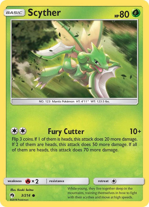 SM8 003/214 Scyther C