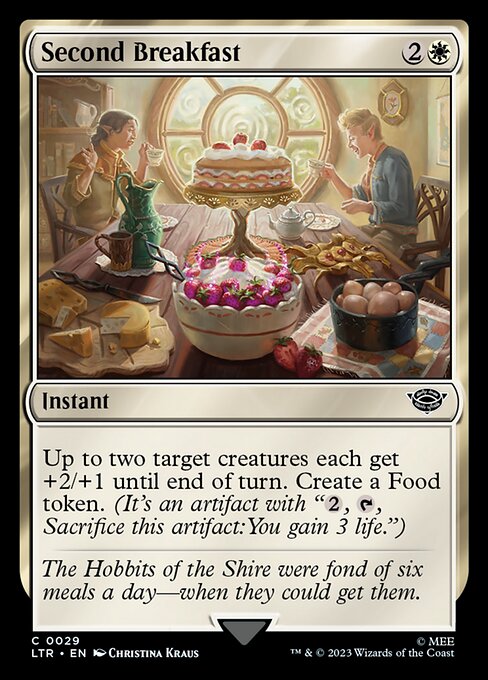 [Foil] LTR 029 Second Breakfast C