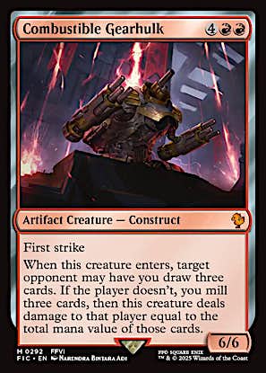 FIC 292 Combustible Gearhulk M