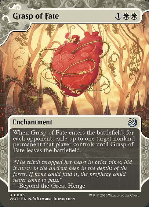 [Foil] WOT 003 Grasp of Fate (0003) U