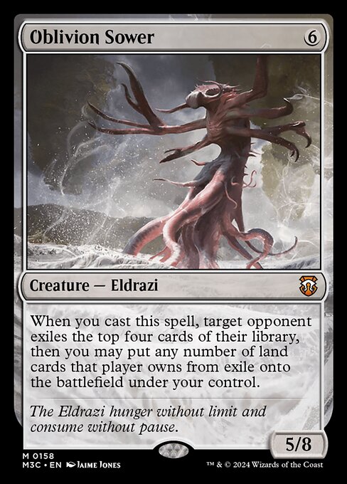 [Foil] M3C 158 Oblivion Sower (Ripple Foil) M