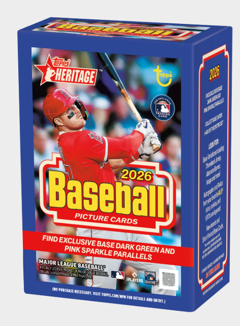2026 Topps Heritage Baseball - Value Box(Blaster)