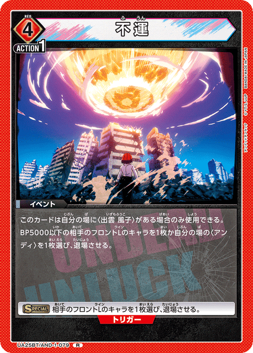 UA25BT/AND-1-079 不運 R