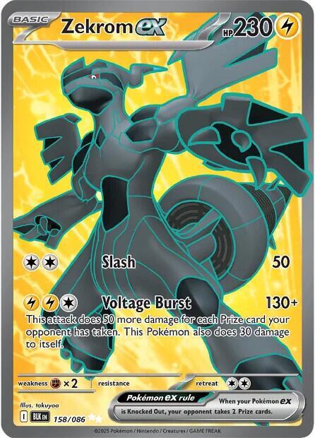 BLK 158/086 Zekrom ex SR