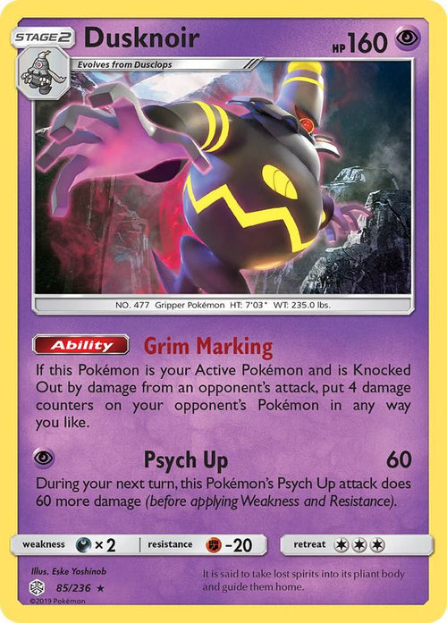 [Reverse Holo] SM12 085/236 Dusknoir RH